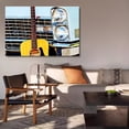 thumbnail image 6 of Vintage Car Guitar Headlights Canvas Poster Bedroom Decor Sports Landscape Office Room Decor Gift,Frame-style,16x24inch(40x60cm), 6 of 8