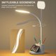 thumbnail image 3 of Batteridriven skrivbordslampa för hemmakontor, uppladdningsbar skrivbordslampa för sovsal, sladdlös bordslampa med pennhållare, 3 of 5