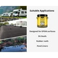 Liquid Rubber RV Roof and EPDM Rubber Primer Weatherseal Roofing