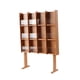 thumbnail image 4 of Mini estantería de madera para sala de estar, accesorios de escenas de la vida, juguetes, estante para CD, muebles A, 4 of 9