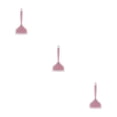 thumbnail image 3 of paramount Silicone Kitchen ware Cooking Utensils Spatula Beef Meat Egg Kitchen Scraper Wide Pizza Cooking Tools Non -stick Semi-permeable powder 3Set, 3 of 6