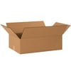 The Packaging Wholesalers Flat Corrugated Boxes 20" x 12" x 6" Kraft 25/Bundle BS201206