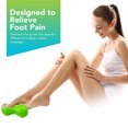 thumbnail image 4 of Spike Peanut Roller & Hedgehog Foot Massage Ball Set - Ideal para tejido muscular profundo, punto gatillo y liberación miofascial, fascitis plantar, presión concentrada y alivio del dolor específico Adepaton 220372-3, 4 of 7
