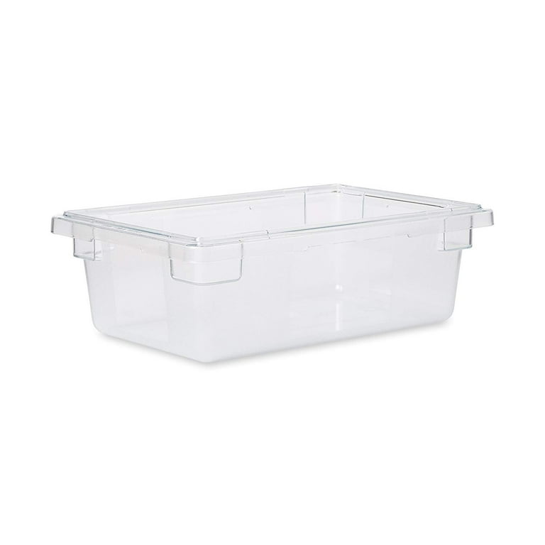 Rubbermaid 3-1/2 Gallon Clear Food/Tote Box