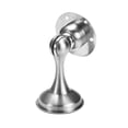 thumbnail image 2 of Stainless Steel Door Stop - No Drill Strong Magnetic Thickened Door Holder With Silent Bumper, Brushed Steel Finish, Includes Glue And Screws - For Bedroom Doors, Bathroom Doors,, 2 of 8