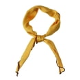 thumbnail image 1 of INSPIRE CHIC Bufanda triangular de color sólido para mujer Amarillo, 1 of 5