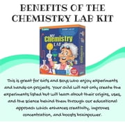 Explore STEM My Chemistry Lab DIY Science Experiment Kit by Mighty Mojo 13 Experiments