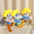 thumbnail image 4 of Bryson och Ham Söta Plushies Superpojke med Gult Hår Droolande Skinka Kudde Mjuk Plysch Leksak Fylld Docka Present, 4 of 5