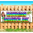 thumbnail image 1 of Hawaiiaan Shaved Ice 13 oz Vinyl Banner With Metal Grommets, 1 of 4