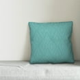 thumbnail image 2 of Creative Products Teal Tribal Diamond 16x16 Spun Poly Pillow, 2 of 2