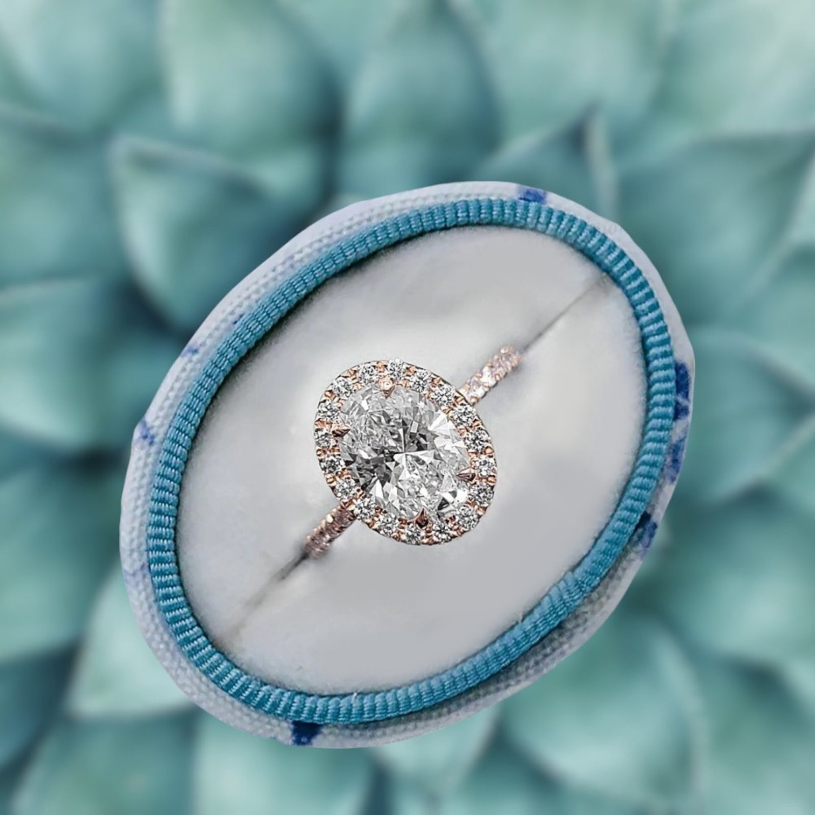 Oval Diamond Ring 2 Carat IGI Certified Lab Created CVD E F VVS 18k Yellow Gold