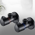 thumbnail image 2 of FUTUREORYY Shower Flow Control Valves Hose Shut Off Valve Copper 2Pcs Bidet Sprayer, 2 of 8