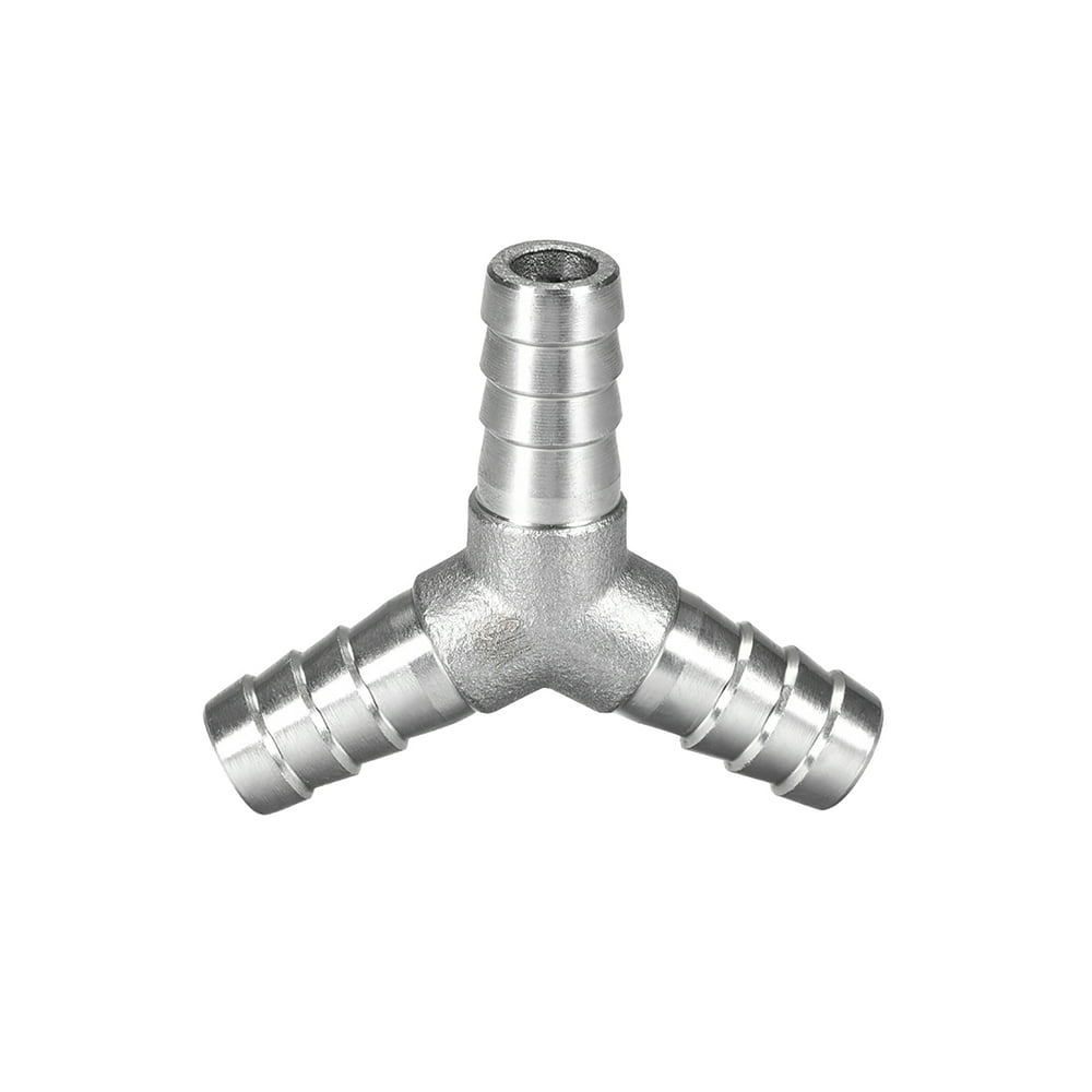 1/2Inch (13mm) Hose ID Barb Fitting Stainless Steel 3Way Y Shaped