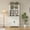 Brown and white contrast, variant on Modern Kitchen Pantry Storage Cabinet, 72" Tall Coffee Bar Cabinet with 1 Large Storage Drawer and 4 Glass Doors, Kitchen Hutch for Dining Room, Living Room, Brown and White