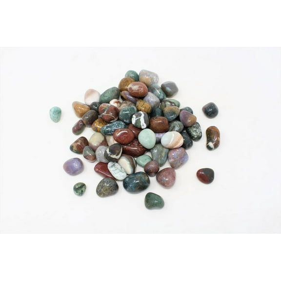 Tumbled Large Fancy Jasper Stones - High Grade A Quality - Healing Crystals - 4 oz, 8 oz, 1 lb, 2 lb, Root Chakra