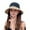 Khaki, variant on Fesfesfes Women's Summer Hat Sunshade Breathable Hollow Out Weave Sun Hat with Bow Tie Outdoor Tourism Fisherman Hat