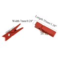 thumbnail image 2 of Pinzas para ropa HAHIYO, minicopo de nieve de madera, rojo, 50 unidades, 3,5 cm, 2 of 6