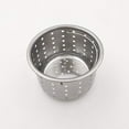 thumbnail image 2 of Kitchen Sink Drain Basket Only, 3-inch Basket For Kitchen Sink Strainer Replacement, Deep Cup with Handle, SUS 304 Stainless Steel, 2 of 5