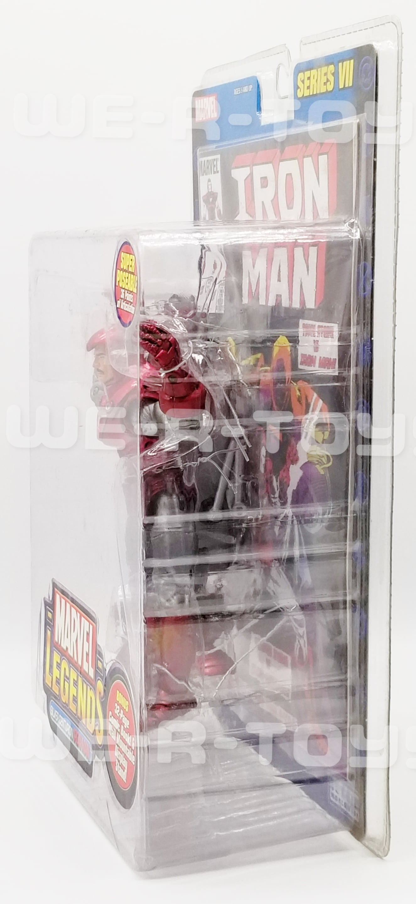 Marvel Series 7 Iron Man Action Figure [Silver Centurion Armor]