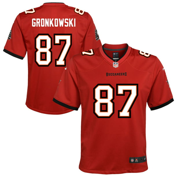 Rob Gronkowski Tampa Bay Buccaneers Nike Youth Game Jersey - Red