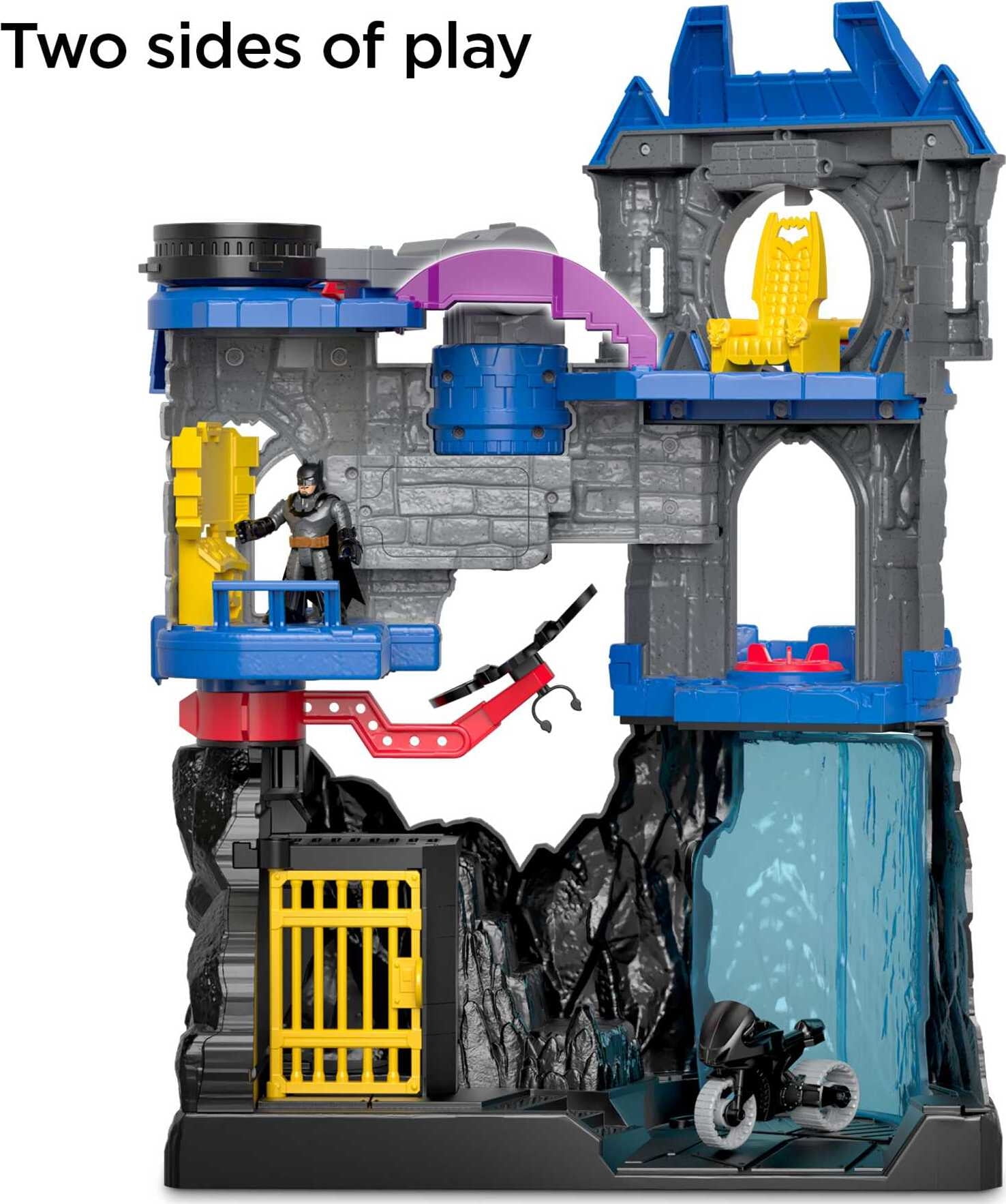 Imaginext DC Super Friends Wayne Manor Batcave Playset with Batman Figure &  Accessories 