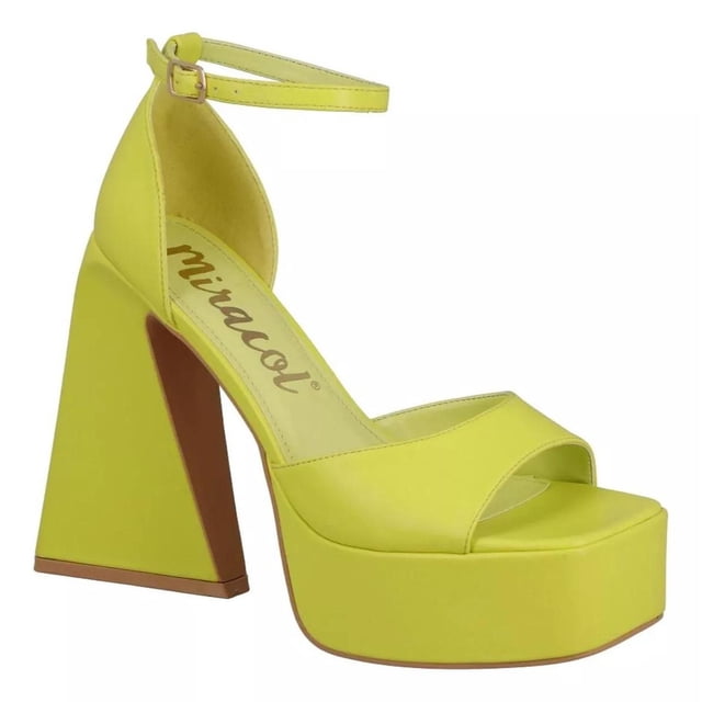 Sandalias Mujer Miracol By Mama Lola Tacón Vestir Tacones verde 23