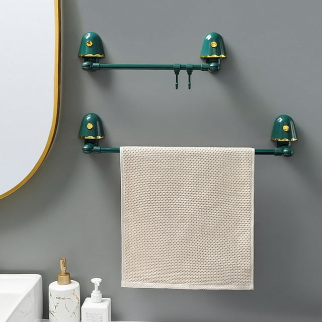 Bathroom Towel Storage Rack Easy to Install Strong Bearing Capacity Rack for Towels Robes Coats Scarves