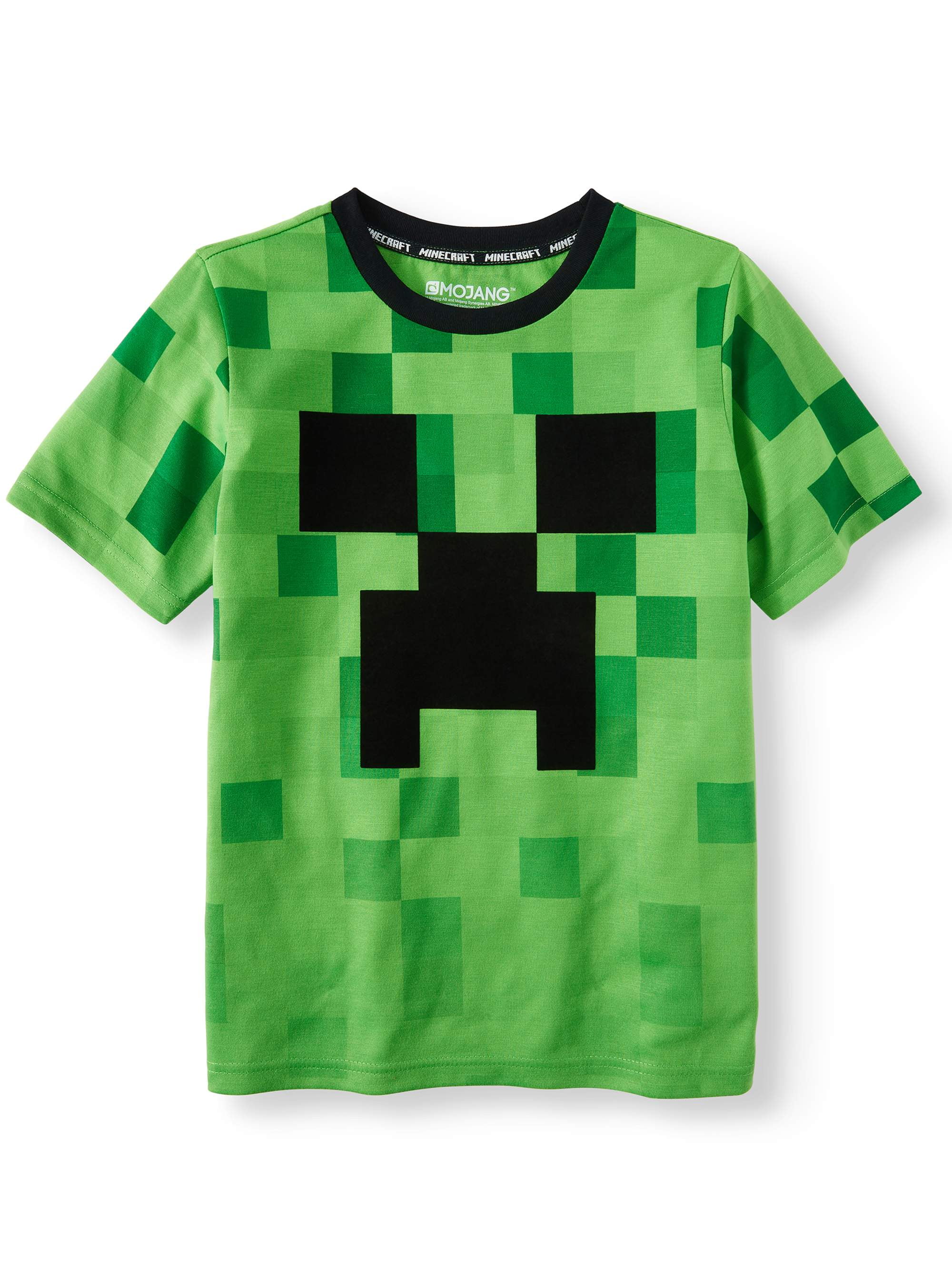 Minecraft Creeper Lineup Licensed Youth T-Shirt Tee XS S M L XL 