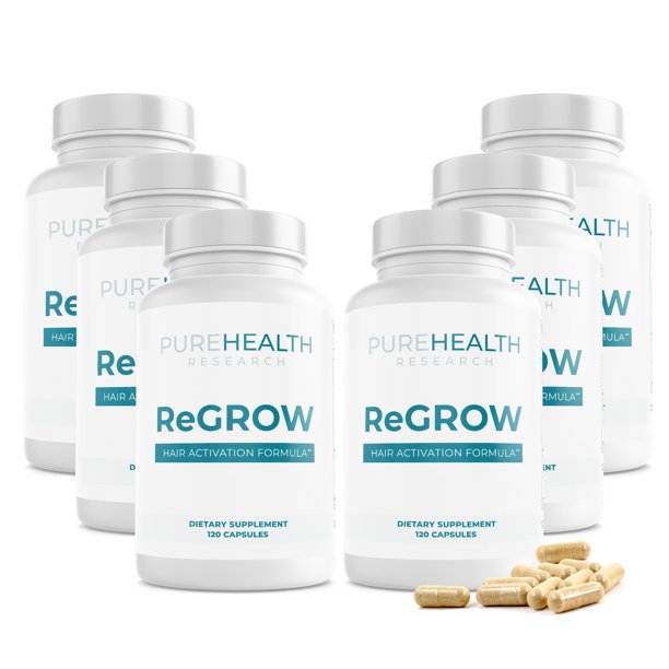 ReGrow Hair Activation Formula Hair Growth Vitamins with Biotin and