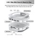 thumbnail image 3 of Base, soporte de aluminio y hub para Mac Mini M4 con carcasa SSD, 3 of 8
