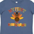 thumbnail image 4 of Inktastic My First Thanksgiving Day Turkey Boys or Girls Baby T-Shirt, 4 of 5