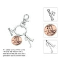 thumbnail image 3 of AUNOOL Graduation Gifts for Her Him 2022 Grad Gifts Keychain With Letter A-Z Class of 2022 Keychain Graduation Gifts for Her Him, 3 of 6