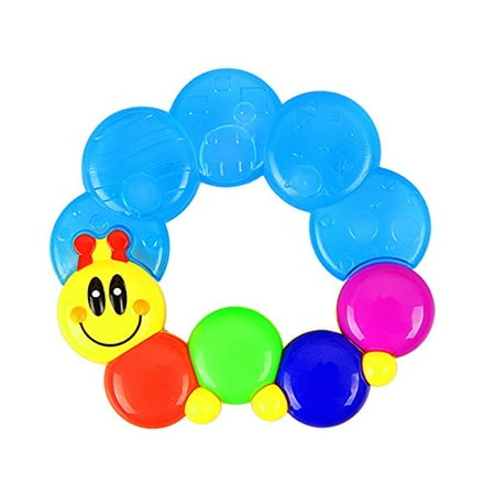 Litzpy Best Sterilized Water-Filled Caterpillar Baby Teether Teething (Best Baby Sterilising Equipment)