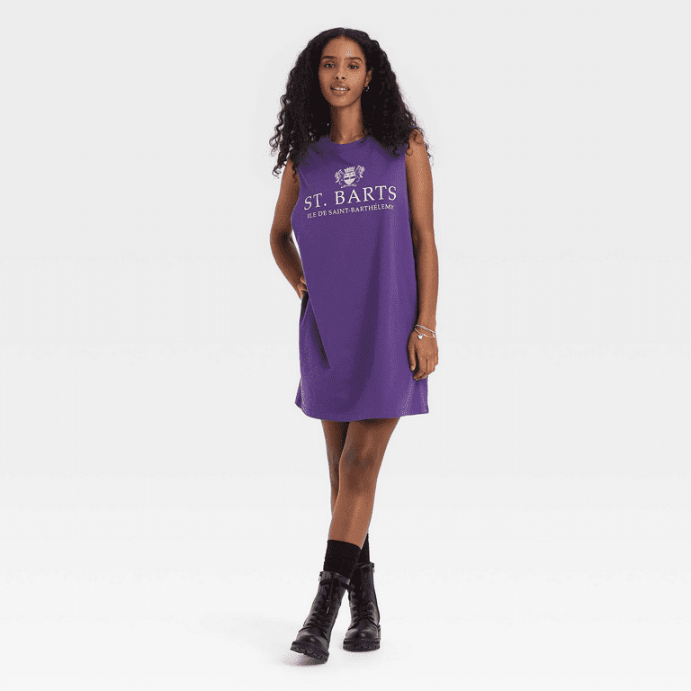 Graphic tank dress online
