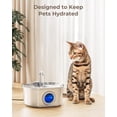 thumbnail image 2 of Bomba de Agua de Repuesto Neareal Azul para Dispensador Automático de 110 Oz para Mascotas, 2 of 7