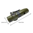 thumbnail image 3 of 7 In 1 Survival Bushcraft Trekking Whistle Compass Mirror Torch Magnifier Etc, 3 of 5