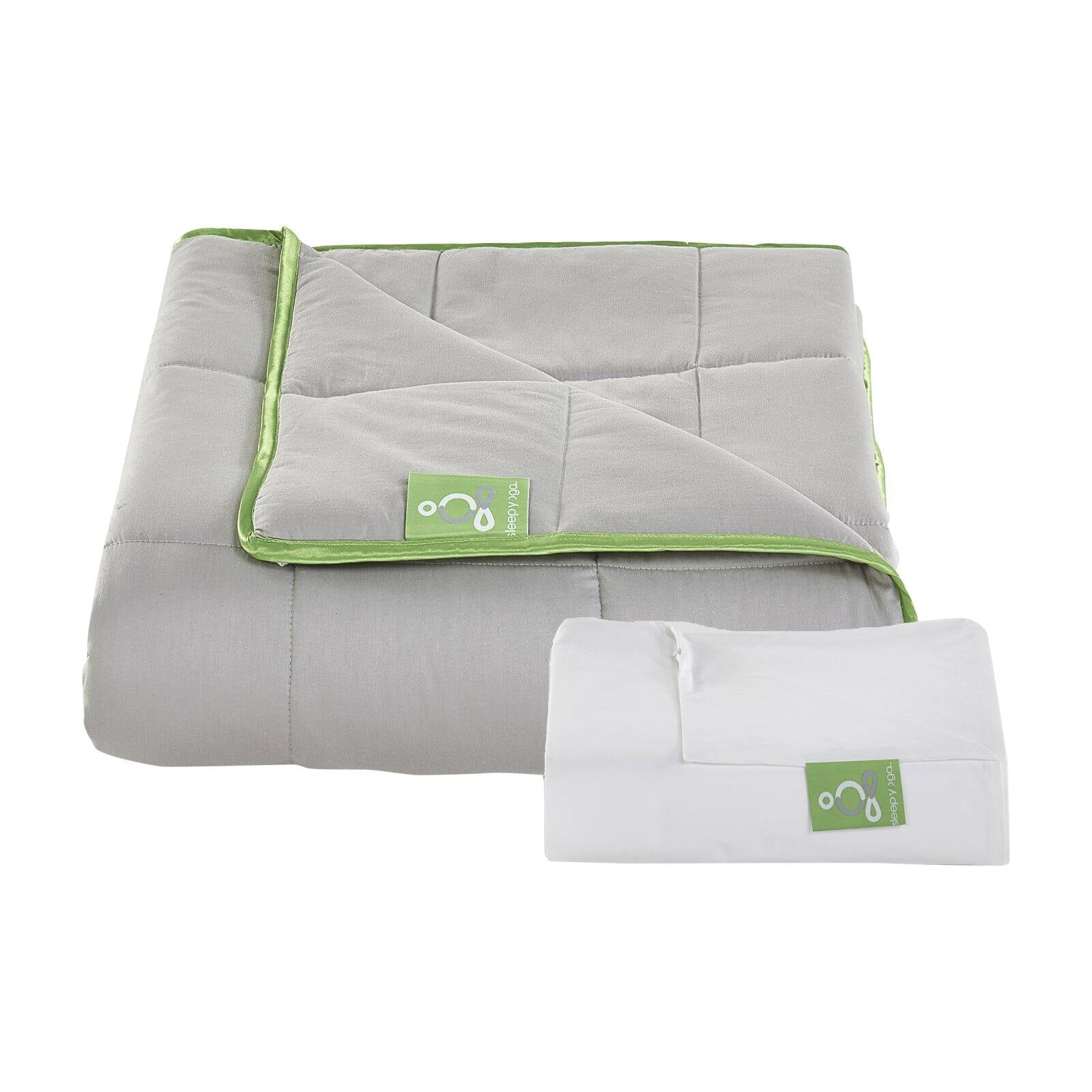Weighted Blanket with Cotton Cover by Sleep Yoga