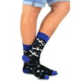 thumbnail image 5 of TeeHee Novelty Crazy Fun Crew Socks 5-Pack for Men, 5 of 6