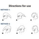 thumbnail image 4 of Toallas para el cabello Toalla súper absorbente para secar el cabello Turbante Gorro para secar el cabello Gorro de baño envolvente Paquete de 2, 4 of 5