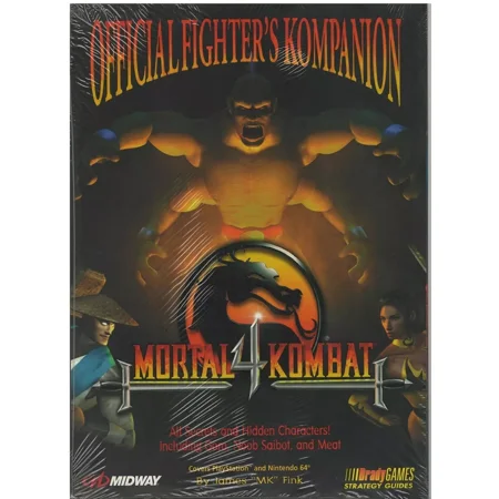 Official Mortal Kombat 4 Fighter's Kompanion