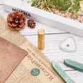 thumbnail image 4 of DIY Wax Seal Stamp Kits Including Brass Handles Sealing Wax Sticks Rectangle Velvet Pouches Golden Flower Pattern Brass Handles: 1pc, 4 of 6
