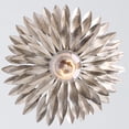 thumbnail image 3 of 500-SA Crystorama Lighting Broche - One Light Sconce in Traditional and Contemporary Style - 11 Inches Wide by 3.5 Inches High-Antique Silver Finish, 3 of 8
