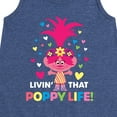 thumbnail image 3 of Trolls - Livin That Poppy Life - Toddler & Youth Girls A-line Dress, 3 of 5