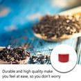 thumbnail image 3 of bedienty Candle Jar Refillable Solid Color 50ml Leakproof Tea Can Coffee Container Red, 3 of 6