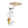 thumbnail image 1 of Organizador de compartimentos de almacenamiento nórdico para esculturas, estatuas, arte, manualidades, oficina y habitación. blanco, 1 of 8
