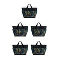 thumbnail image 2 of Maytalsory Sac de Rangement d'Outil Portable 1/2/3/5 pour le Stockage d'Outil Organisé Sac d'Outil de Jardinage Intérieur Sangle Réglable Fleur Verte 5PCS, 2 of 6