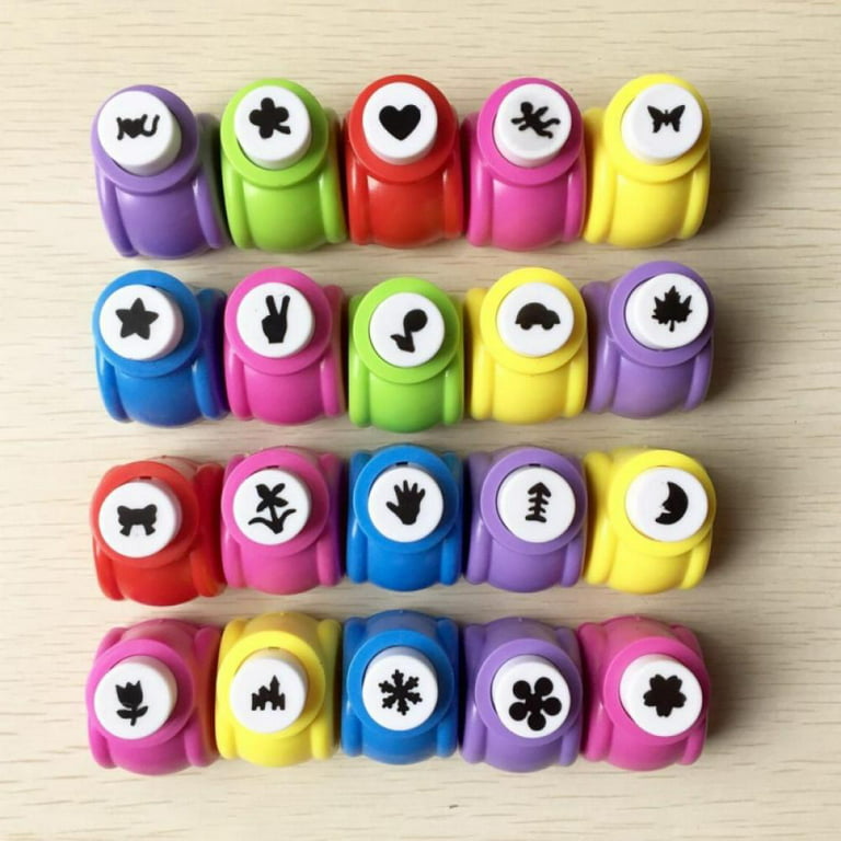 Spring-themed Shape Hole Punchers Set 10PCS Variety Pack for