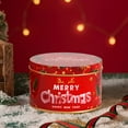 thumbnail image 4 of ACDANC 2026 New Christmas Tinplate Cookie Tins-Decorative Cookie Gift Tins Candies Biscuits Treat Boxes with Lids Round Metal Nesting Containers, 4 of 7