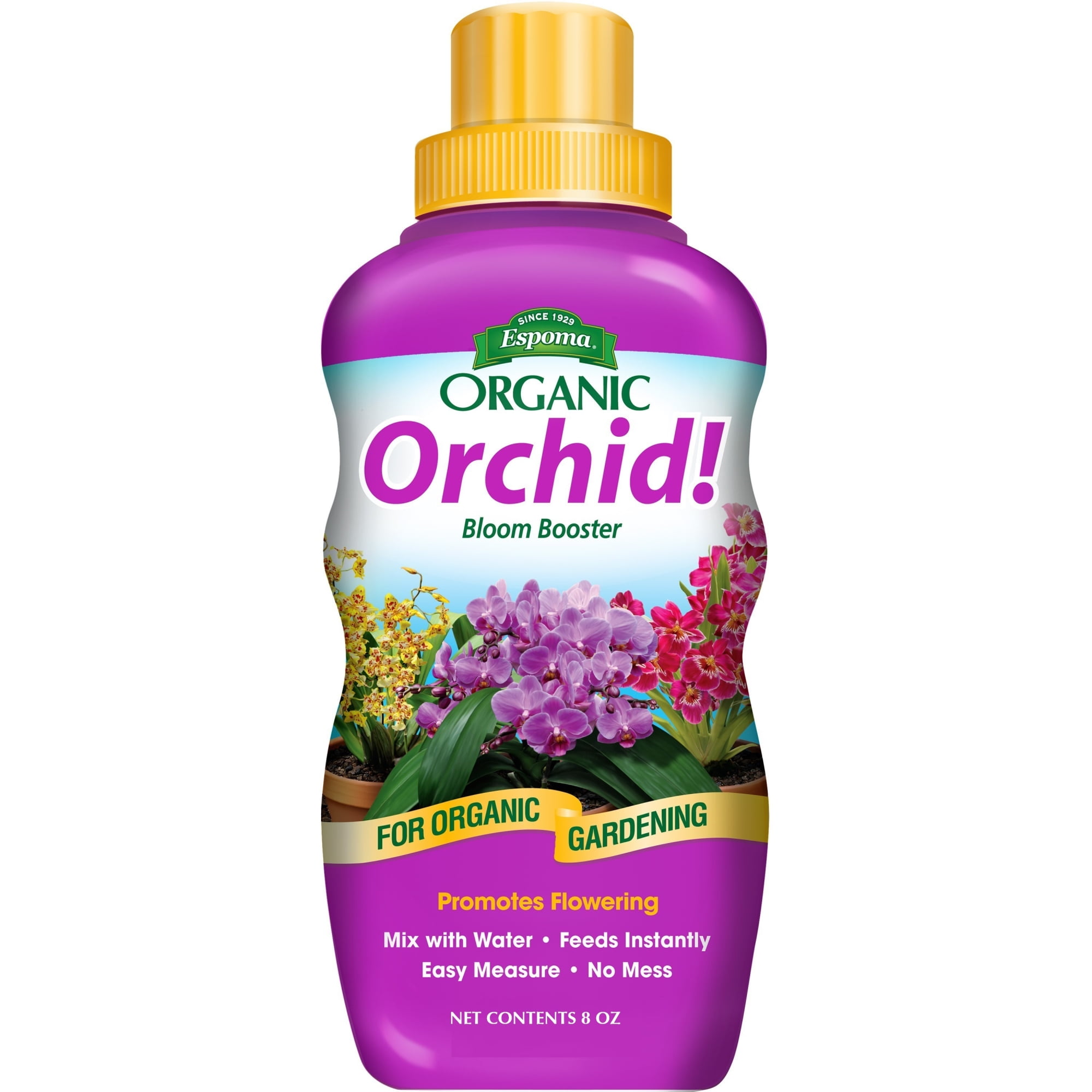 Espoma Organic Orchid Bloom Booster Plant Food, 1-3-1 Fertilizer, 8 oz.