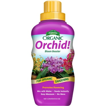 Espoma Organic Orchid Bloom Booster Plant Food, 1-3-1 Fertilizer, 8 oz.